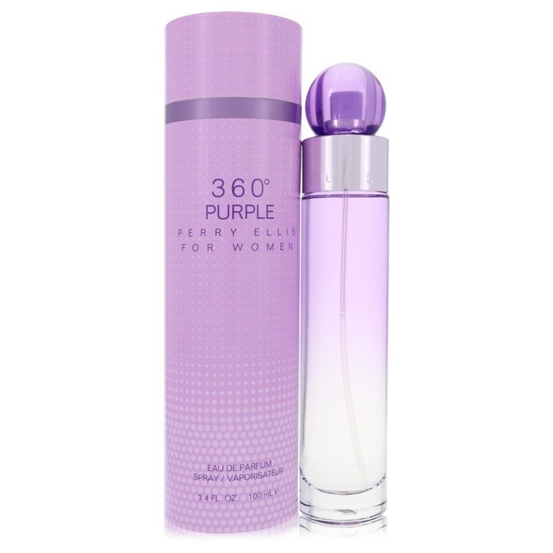 Perry Ellis 360 Purple By Perry Ellis Perfume 3.4 Oz Edp Spray For Women – Box
