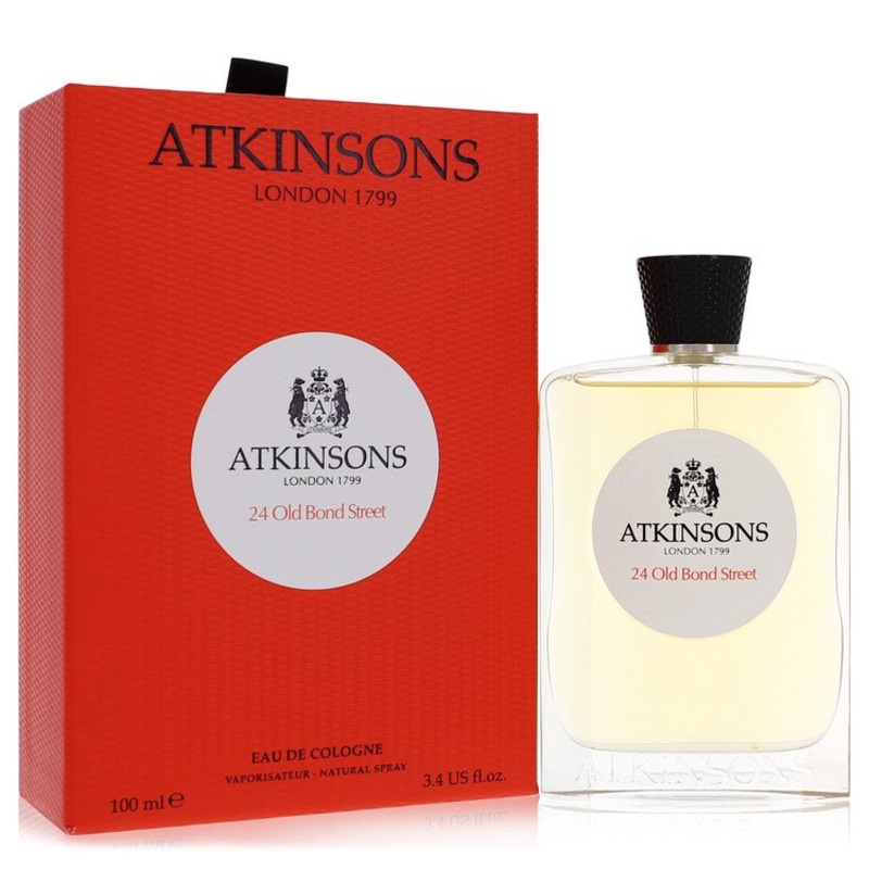 24 Old Bond Street by Atkinsons Eau De Cologne Spray 3.3 oz for Men – Premium Designer Fragrance