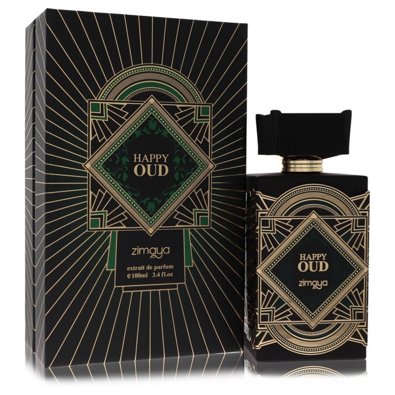 Afnan Zimaya Happy Oud by Afnan Extrait De Parfum Spray (Unisex) 3.4 oz for Men – Premium Designer Fragrance