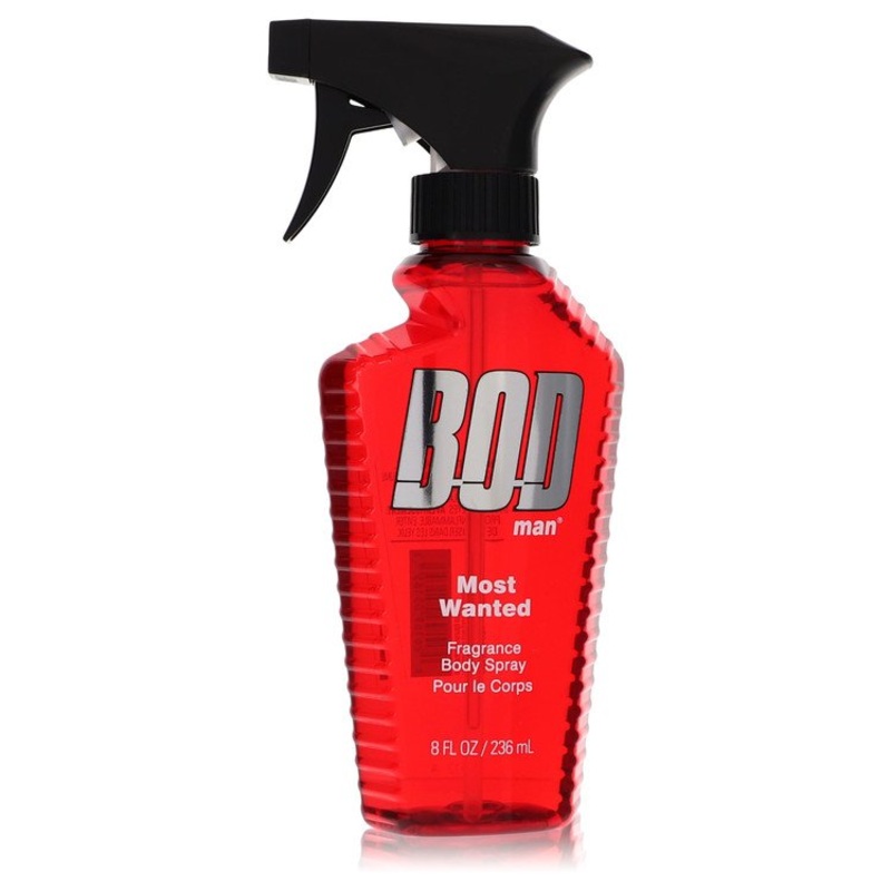 Bod Man Most Wanted by Parfums De Coeur Fragrance Body Spray 8 oz for Men – Premium Designer Fragrance