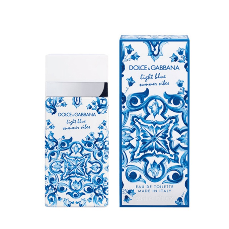 Dolce & Gabbana Light Blue Summer Vibes Eau de Toilette Women’s Perfume Spray (50ml, 100ml) 50ml
