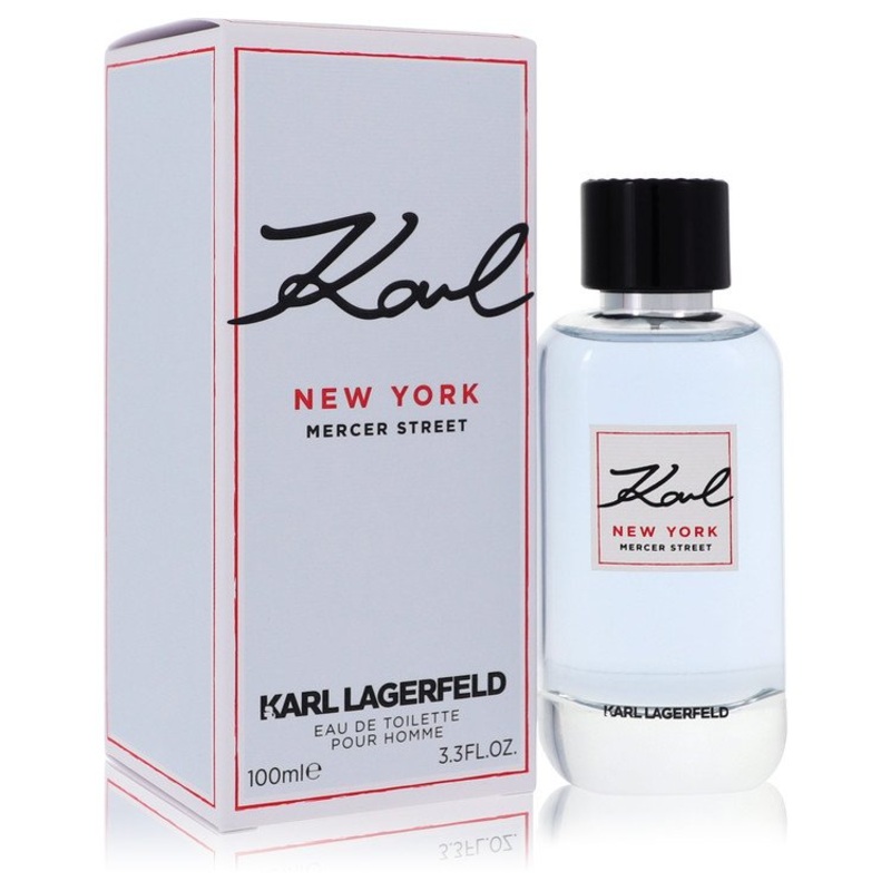 Karl New York Mercer Street by Karl Lagerfeld For Men Eau De Toilette Spray 3.3 oz