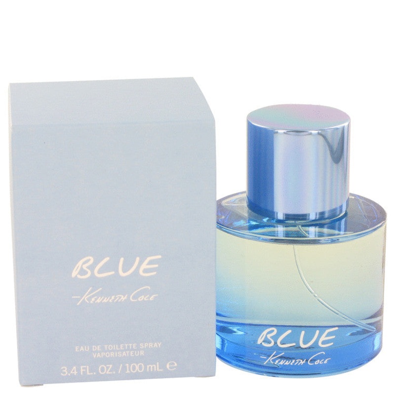 Kenneth Cole Blue by Kenneth Cole For Men Eau De Toilette Spray 3.4 oz