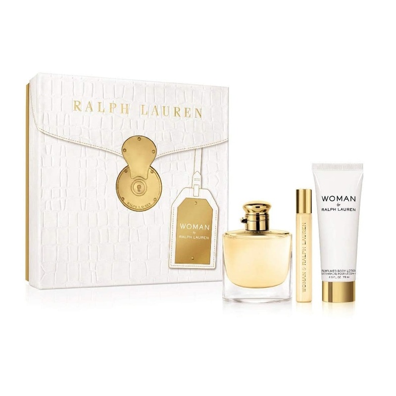 Ralph Lauren Woman Gift Set – 50ML EDP Spray + 10ML EDP Spray + 75ML Body Lotion (Women)