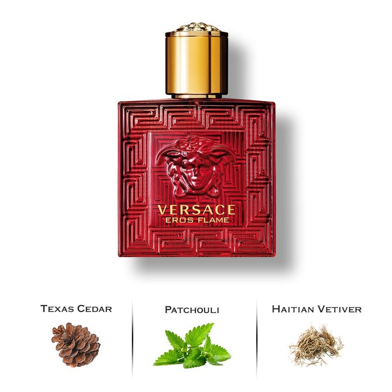 Versace Eros Flame – Eau De Parfum Fragrance For Men 3.4 OZ Eau De Parfum