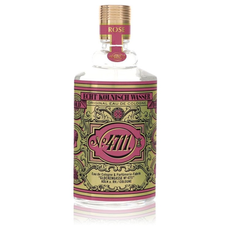 4711 Floral Collection Rose by 4711 Eau De Cologne Spray (Unisex Tester) 3.4 oz for Men – Premium Designer Fragrance
