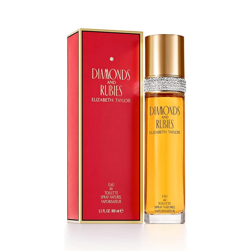 Elizabeth Taylor Diamonds & Rubies Eau de Toilette Women’s Perfume Spray (100ml)