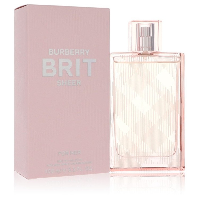Burberry Brit Sheer By Burberry Perfume 3.3 Oz Edt Spray For Women – Box