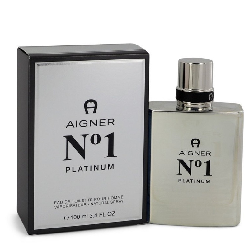Aigner No. 1 Platinum by Etienne Aigner For Men Eau De Toilette Spray 3.4 oz