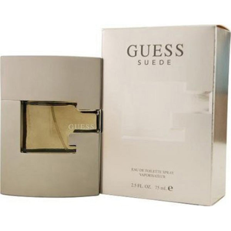 Guess Suede Gift Set by Guess 3 Piece Gift Set: 2.5 Oz Eau De Toilette Spray + 5.0 Oz Body Wash + 5.0 Oz After Shave Balm. For Men
