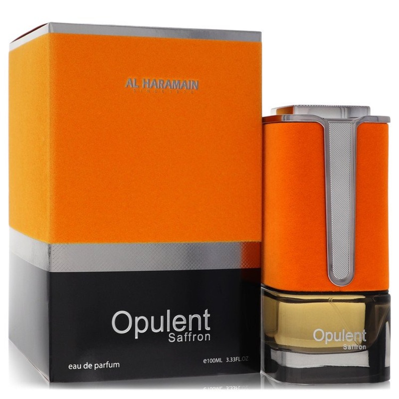 Al Haramain Opulent Saffron by Al Haramain Eau De Parfum Spray (Unisex) 3.3 oz for Men – Premium Designer Fragrance