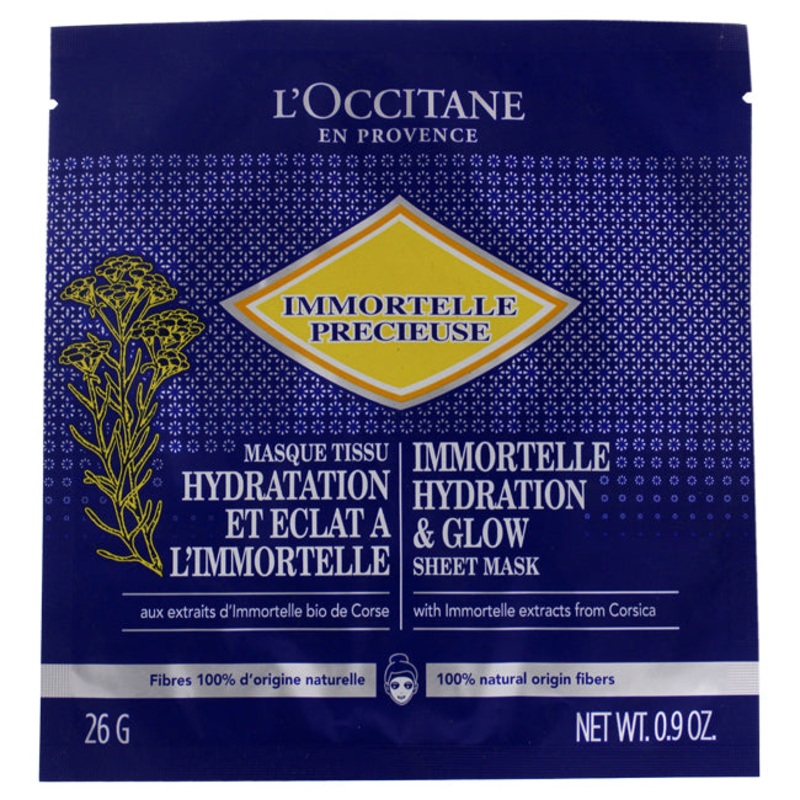 Immortelle Hydrating and Glow Sheet Mask 1 Pc
