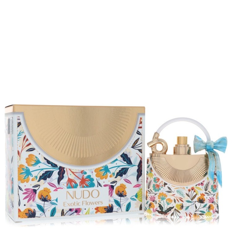 Fragrance World Nudo Exotic Flowers by Fragrance World Eau De Parfum Spray 3.4 oz | Women Collection by AAA Beauty