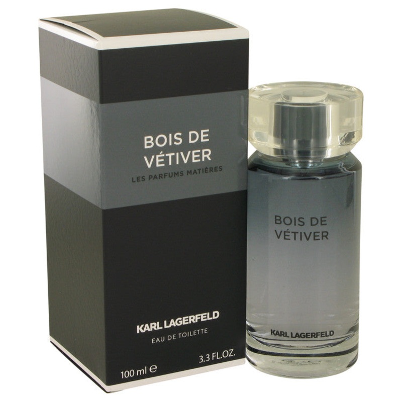 Bois De Vetiver by Karl Lagerfeld For Men Eau De Toilette Spray 3.3 oz