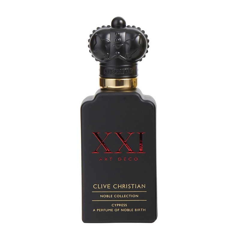 Clive Christian Noble Collection XXI Art Deco Cypress Parfum for Men – Box Item 5ml Atomizer Black
