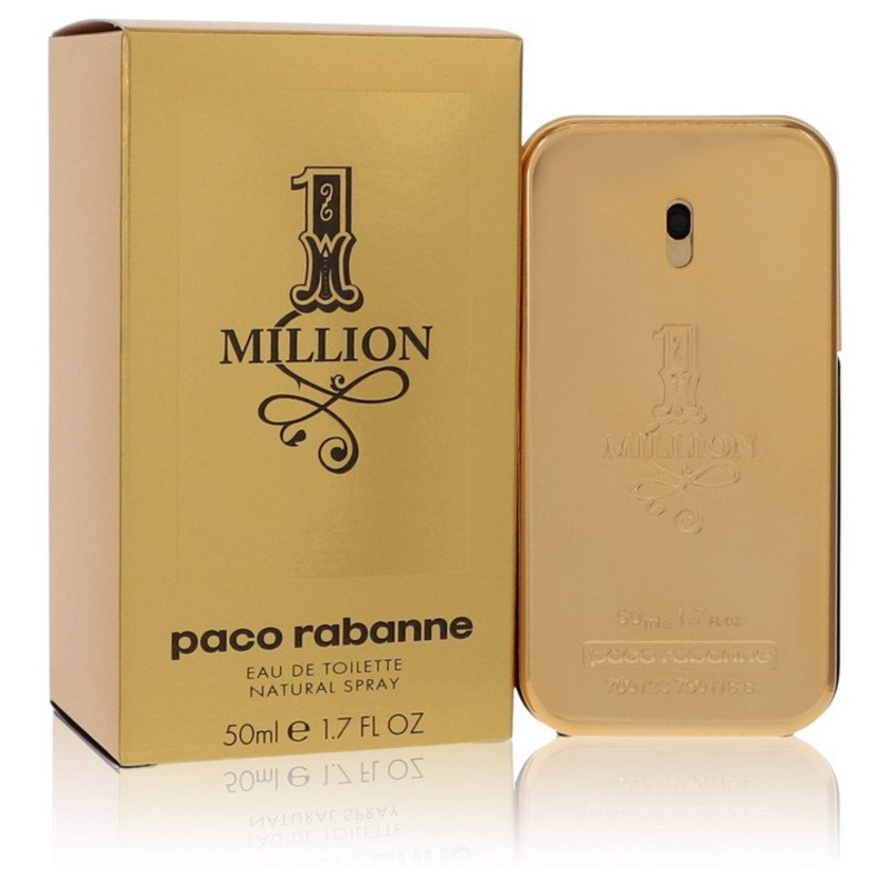 Paco Rabanne 1 Million By Paco Rabanne 1.7 Oz Eau De Toilette Spray For Men In Box
