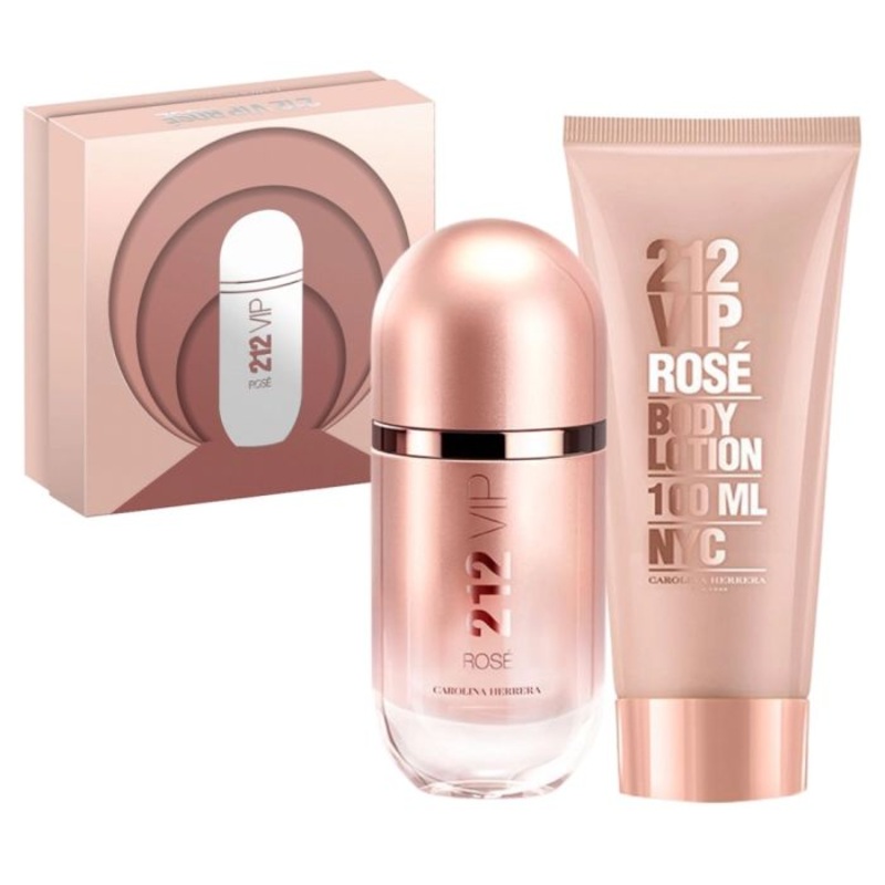212 VIP Rose 2Pcs Set by Carolina Herrera for Women