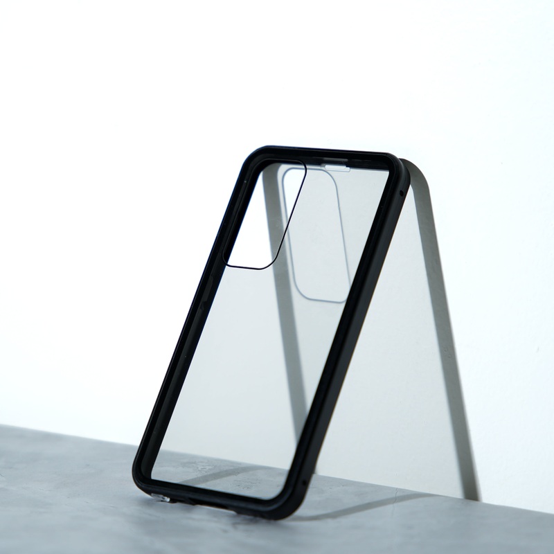 Chokore Double-Sided Glass Magnetic Phone Cover (Black) SAMSUNG GALAXY S22