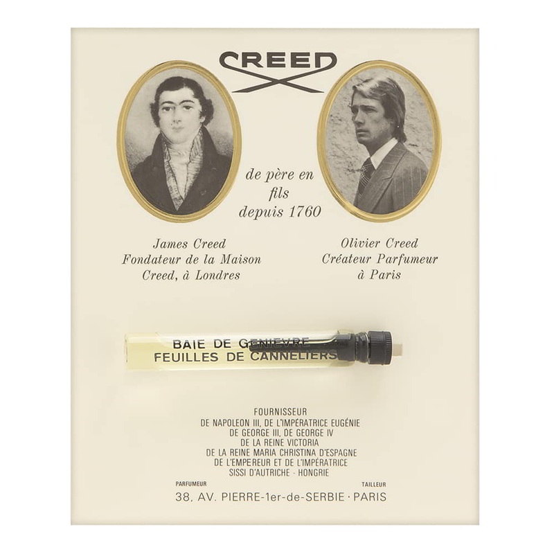 Creed Baie de Genievre Feuilles de Canneliers 0.05 oz Millesime Sampler Vial