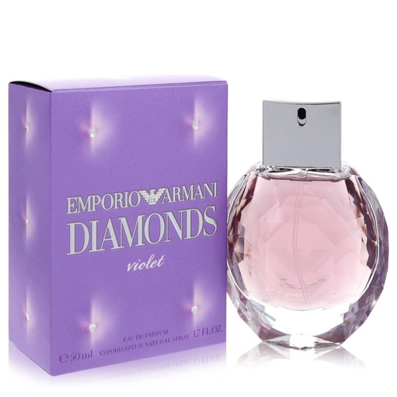 Emporio Armani Diamonds Violet by Giorgio Armani Eau De Parfum Spray 1.7 oz for Women – Premium Designer Fragrance