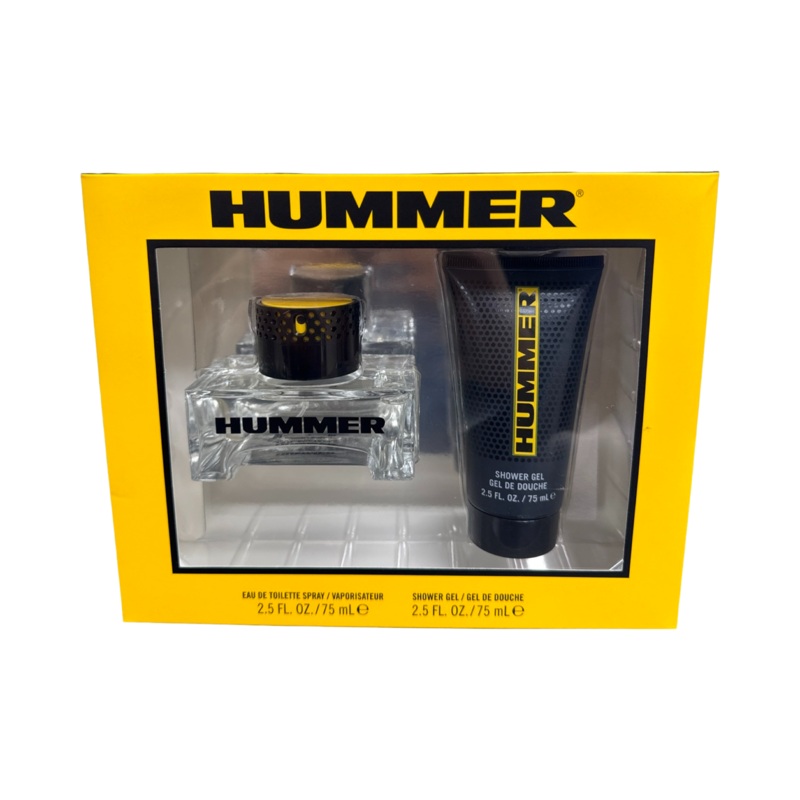 Hummer Yellow Gift Set – 75ML EDT Spray + 75ML Shower Gel (Men)