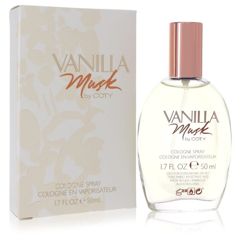 Vanilla Musk By Coty Perfume 1.7 Oz Cologne Spray For Women – Box