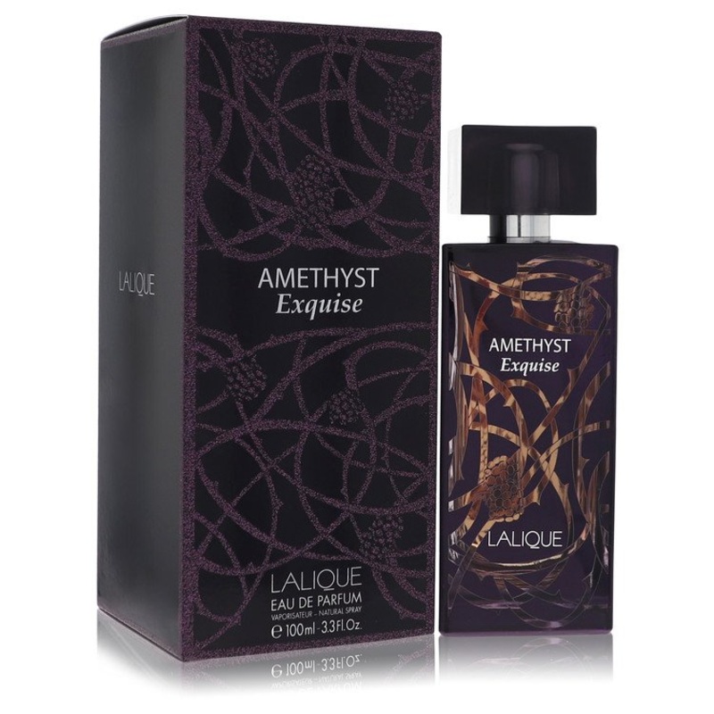 Lalique Amethyst Exquise by Lalique Eau De Parfum Spray 3.3 oz for Women – Premium Designer Fragrance