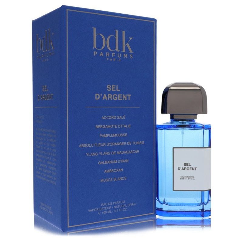Bdk Sel D’argent by Bdk Parfums For Men Eau De Parfum Spray (Unisex) 3.4 oz