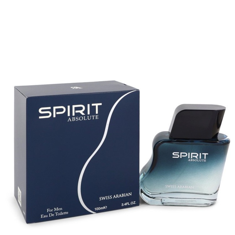 Swiss Arabian Spirit Absolute by Swiss Arabian For Men Eau De Toilette Spray 3.4 oz