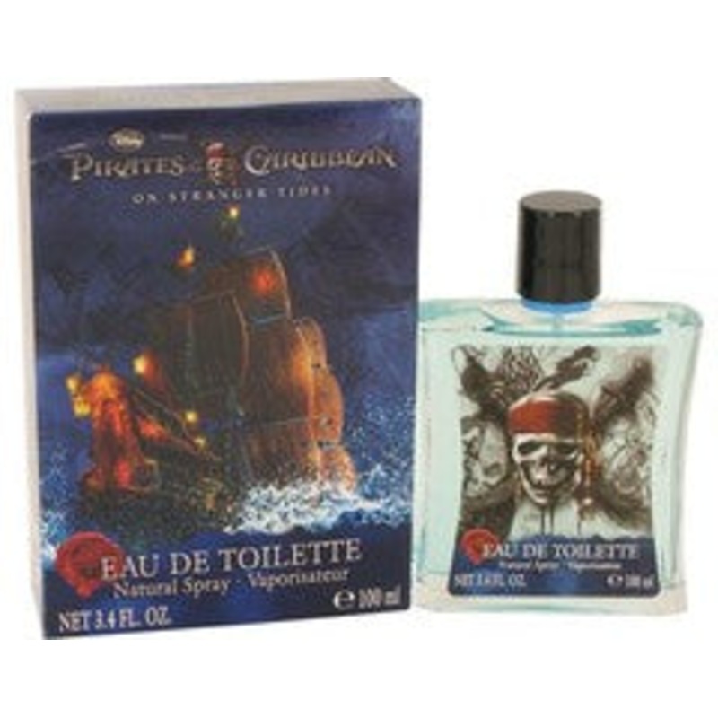 Kids Pirates of the Caribean Gift Set by Air Val International 2 Piece Gift Set: 1.7 oz Eau de Toilette Spray + Lunchbox for Men