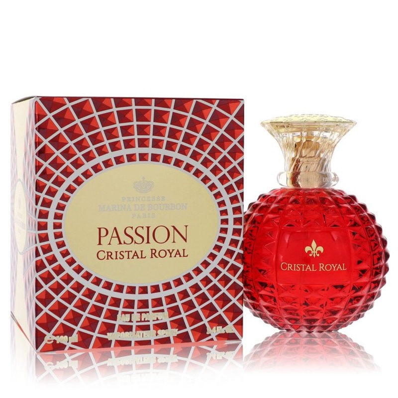 Marina De Bourbon Cristal Royal Passion by Marina De Bourbon For Women Eau De Parfum Spray 3.4 oz