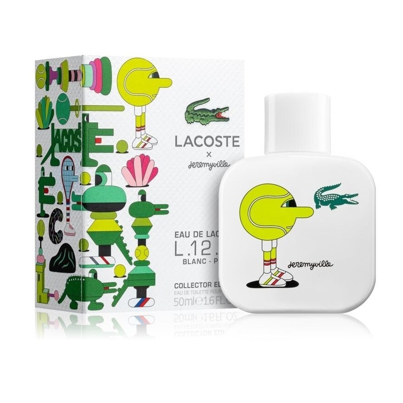 Lacoste x Jeremyville Eau De Lacoste Blanc Pure (Collector’s Edition) 50ML EDT Spray (M)