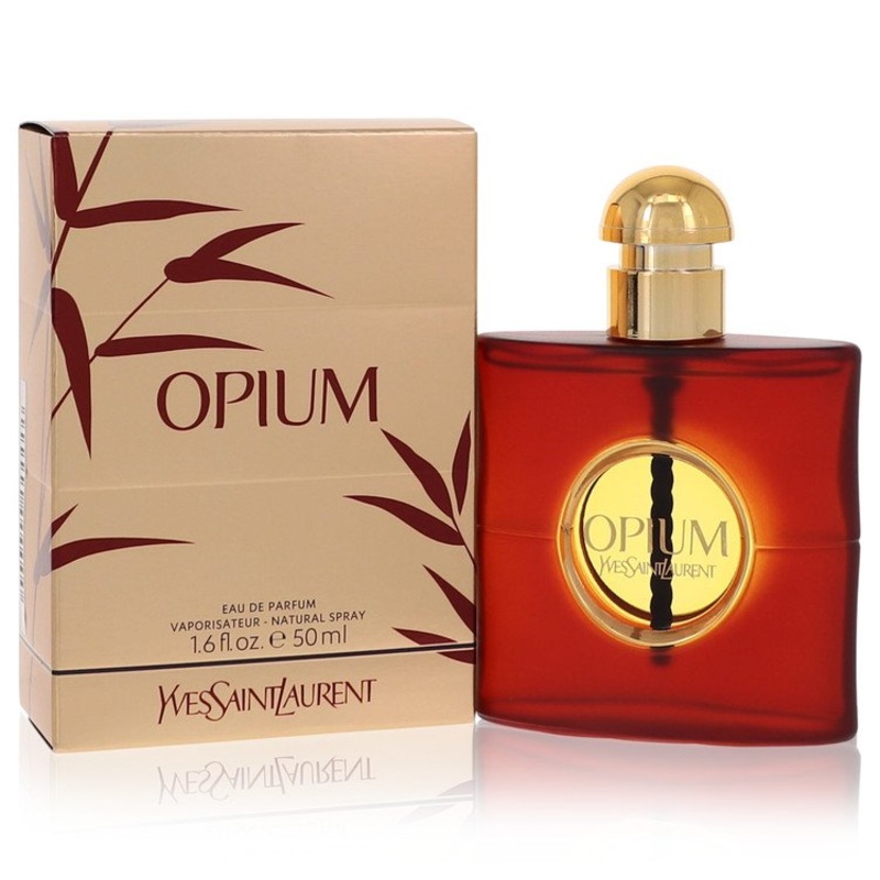 Opium By Yves Saint Laurent 1.6 Oz Eau De Parfum Spray For Women In Box