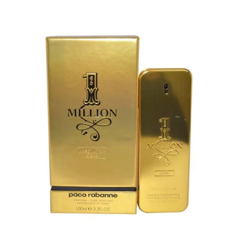 1 Million Absolutely Gold Parfum by Paco Rabanne for Men