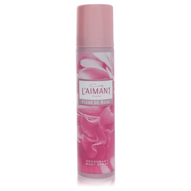 L’aimant Fleur Rose by Coty-Deodorant Spray 2.5 oz Deodorant Spray 2.5 oz