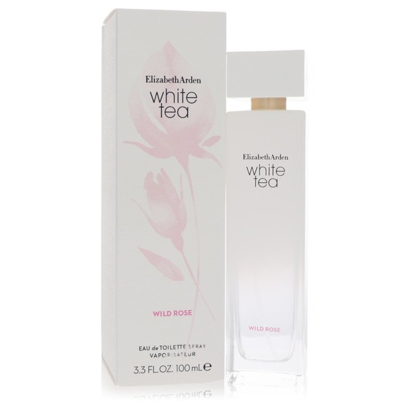 White Tea Wild Rose by Elizabeth Arden For Women Eau De Toilette Spray 3.3 oz