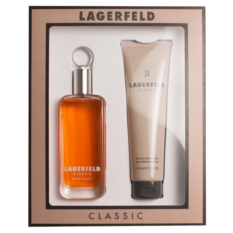 Lagerfeld Classic Gift Set by Karl Lagerfeld 2 Piece Gift Set: 4.2 Oz Eau De Toilette Spray + 4 Oz After Shave. For Men