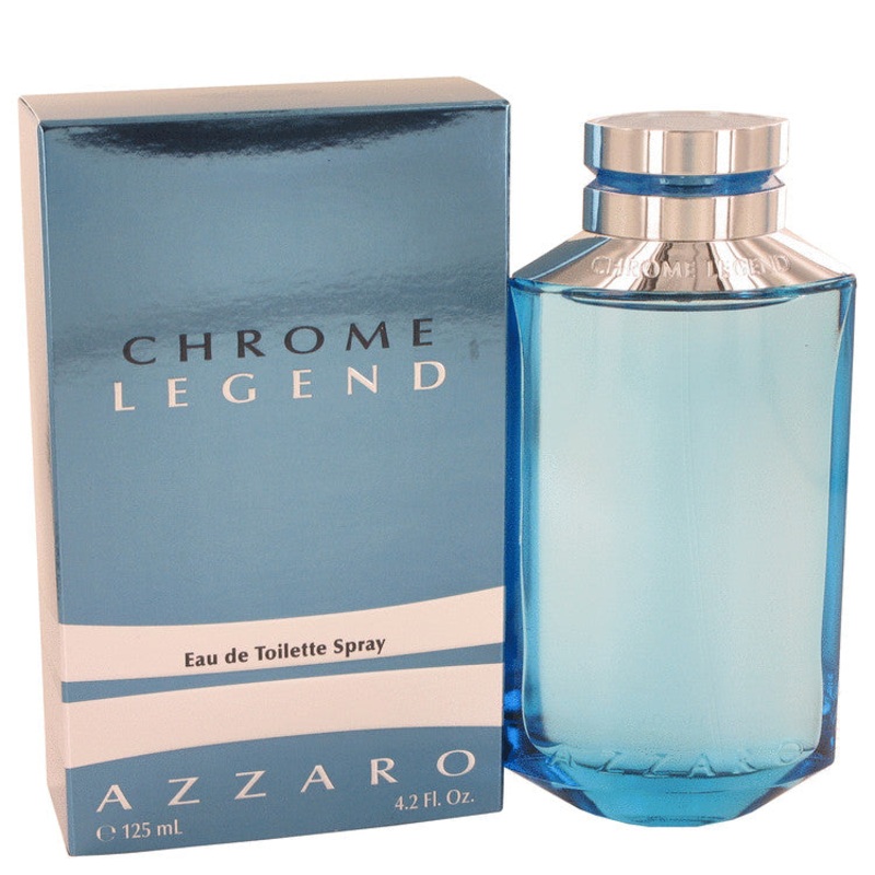 Chrome Legend by Azzaro For Men Eau De Toilette Spray 4.2 oz