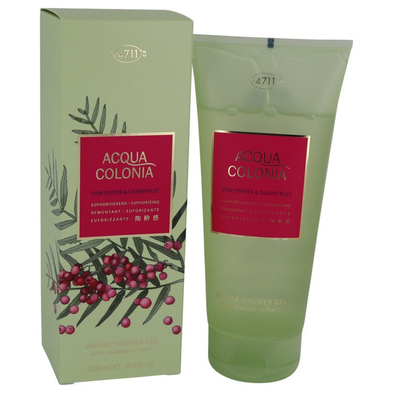 4711 Acqua Colonia Pink Pepper & Grapefruit by 4711-Shower Gel 6.8 oz Shower Gel 6.8 oz