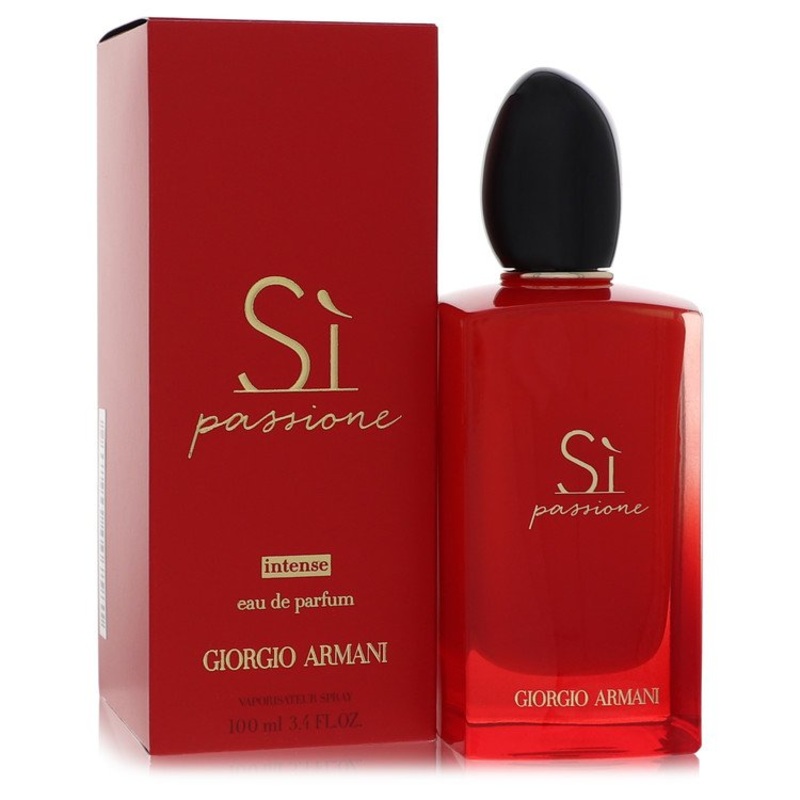 Armani Si Passione Intense by Giorgio Armani For Women Eau De Parfum Spray 3.4 oz