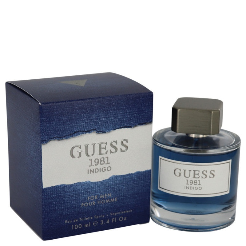Guess 1981 Indigo by Guess For Men Eau De Toilette Spray 3.4 oz