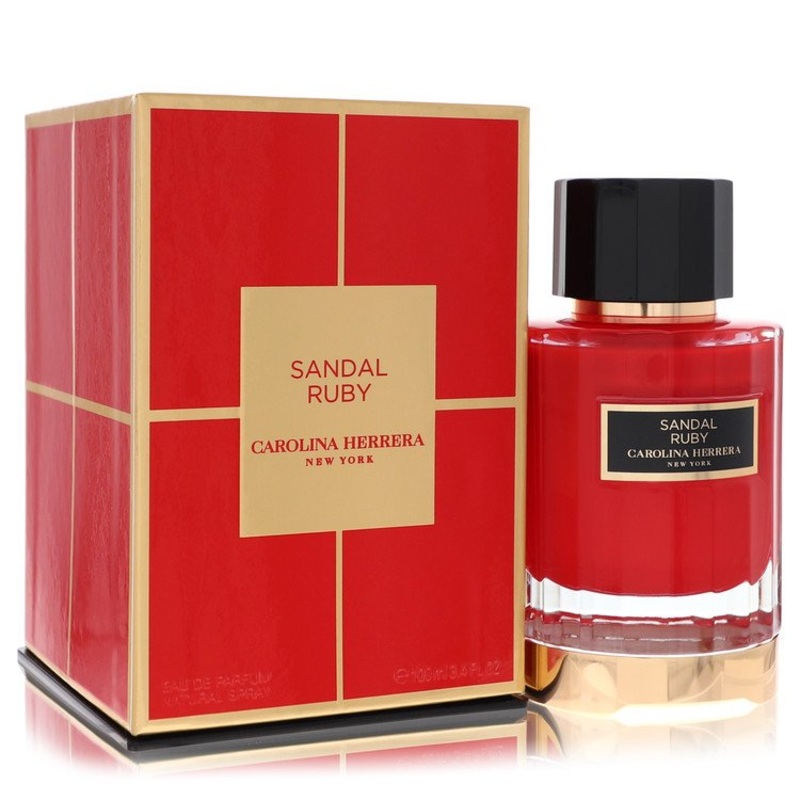 Sandal Ruby by Carolina Herrera Eau De Parfum Spray (Unisex) 3.4 oz for Women – Premium Designer Fragrance