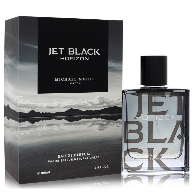 Jet Black Horizon by Michael Malul For Men Eau De Parfum Spray 3.4 oz