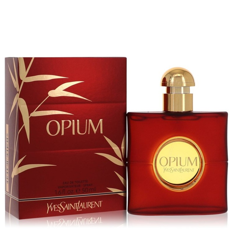 Opium by Yves Saint Laurent Eau De Toilette Spray (New Packaging) 1.6 oz / 50 ml for Women