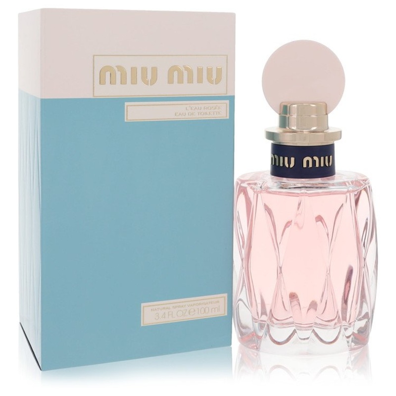 Miu Miu L’eau Rosee by Miu Miu Eau De Toilette Spray 3.4 oz for Women – Premium Designer Fragrance