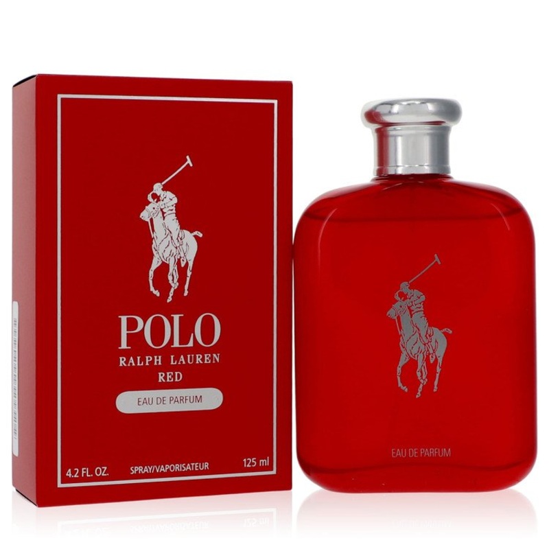 Polo Red By Ralph Lauren Cologne 4.2 Oz Edp Spray For Men – Box