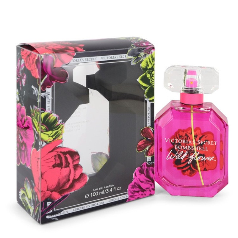 Bombshell Wild Flower by Victoria’s Secret For Women Eau De Parfum Spray 3.4 oz