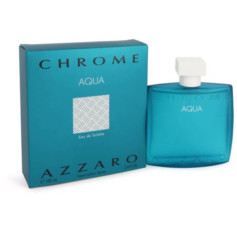 Chrome Aqua Cologne By Azzaro 1.7 OZ Eau De Toilette For Men