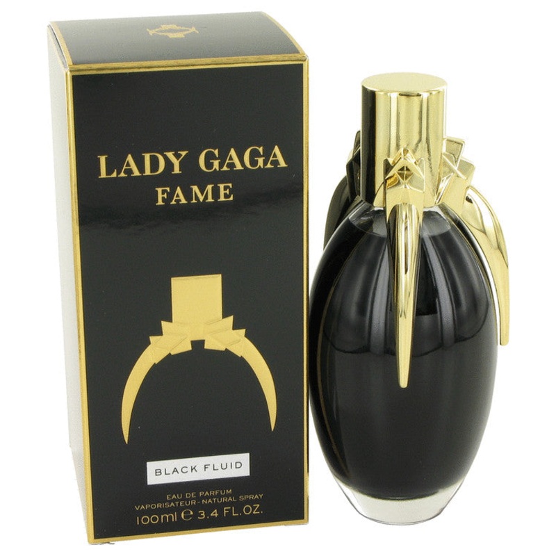 Lady Gaga Fame Black Fluid by Lady Gaga For Women Travel Spray 0.27 oz