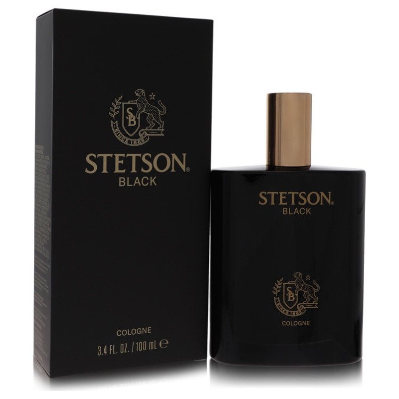 Stetson Black by Coty Cologne Spray 3.4 oz for Men – Premium Designer Fragrance